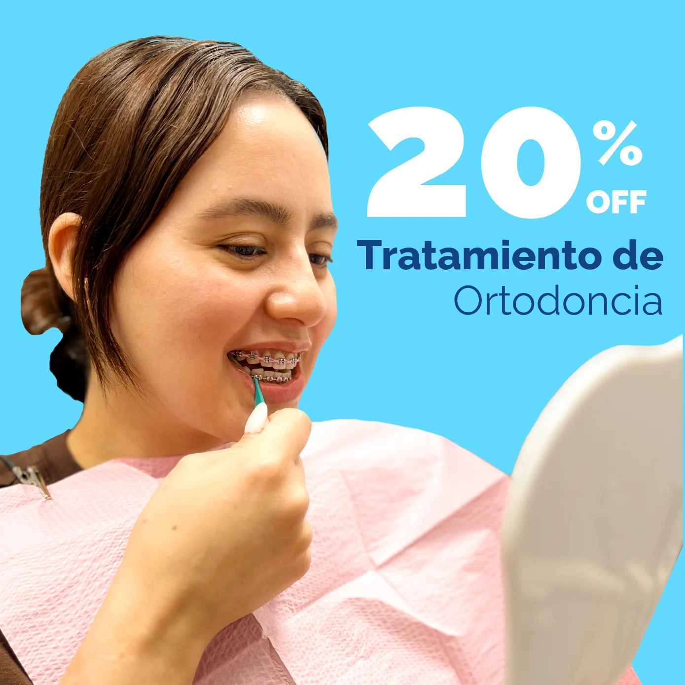 Braces promotion for orthodontics at Top Dental